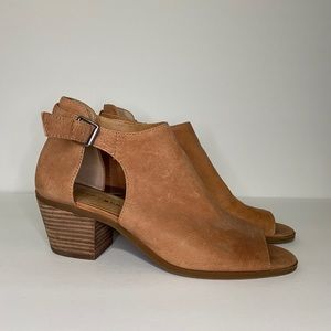 Lucky Brand Barimo Camel Booties